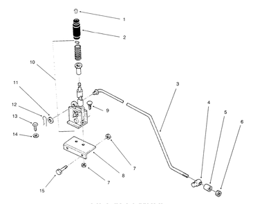 Lift Assembly Diagram and Parts List for 79150 9900001 - 9999999 Toro Lawn Tractor