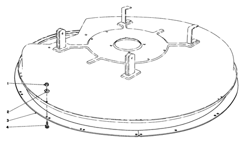 Wet Grass Bagging Kit No. 38-5730 (Optional) Diagram and Parts List for 56138 3000001 - 3999999 Toro Lawn Tractor