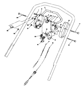 Traction Control Assembly Diagram and Parts List for 20622 7000001 - 7999999 Toro Lawn Mower