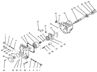 Part Location Diagram of 82-6120 Toro Check Valve Kit (Incl. Ref. #2-4)