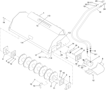 Part Location Diagram of 139-1404 Toro Seal Kit