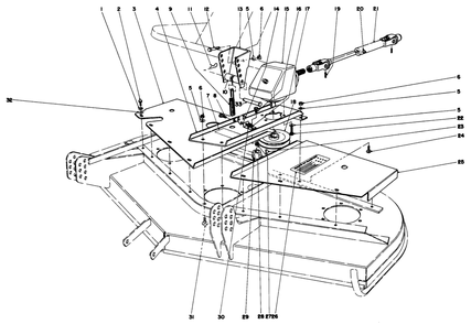 Part Location Diagram of 424660 Toro Cover L.H.