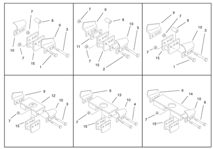 Chain Assemblies Diagram and Parts List for 22435 890001 - 899999 Toro Lawn Tractor Accessories
