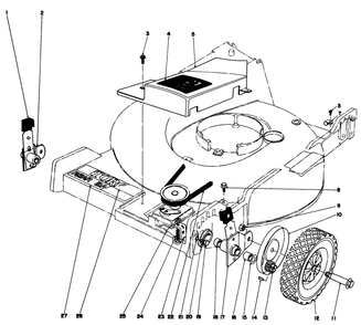 Part Location Diagram of 33-2940 Toro DISCONTINUED