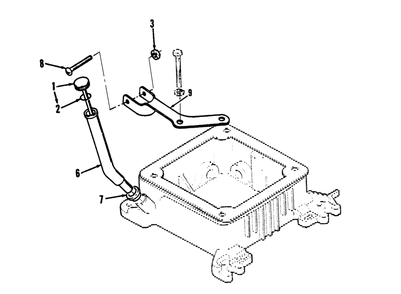 Oil Fill Tube And Bracket Diagram and Parts List for 73501 39000001 - 39999999 Toro Lawn Tractor