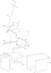 Part Location Diagram of 09746 Toro Nut M5 Lock
