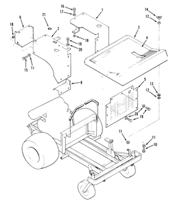 Fenders And Covers Diagram and Parts List for 74140 39000001 - 39999999 Toro Lawn Tractor
