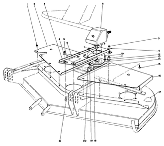 Cutting Unit Model No. 30568 (Continued) Diagram and Parts List for 30798 9000001 - 9999999 Toro Lawn Tractor