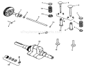 Kohler Camshaft, Crankshaft And Valves Diagram and Parts List for R1-12K804 2000001-2999999 - 1992 Toro Lawn Tractor