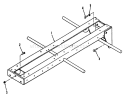 Frame Diagram and Parts List for R1-12K804 2000001-2999999 - 1992 Toro Lawn Tractor