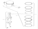 Part Location Diagram of 4706709 Toro Connecting Rod Std. 312