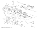 Mechanical Transmission-8-Speed Diagram and Parts List for B1-16O802 1989 Toro Lawn Tractor