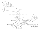 Pto Clutch And Control Diagram and Parts List for B1-16O802 1989 Toro Lawn Tractor
