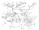 Electrical System Diagram and Parts List for B1-16O802 1989 Toro Lawn Tractor