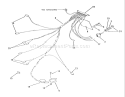 Page E Diagram and Parts List for B1-16O802 1989 Toro Lawn Tractor