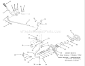 Pto Clutch And Control Diagram and Parts List for R1-16O802 1990 Toro Lawn Tractor