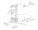 Toro Power Plus Carburetor Components Diagram and Parts List for R1-16O802 1990 Toro Lawn Tractor