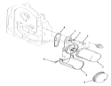Toro Power Plus Oil Filter Diagram and Parts List for R1-16O802 1990 Toro Lawn Tractor