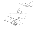 Hitches Diagram and Parts List for R1-16O804 2000001-2999999 - 1992 Toro Lawn Tractor