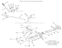 Pto Clutch And Control Diagram and Parts List for R1-18OE01 1990 Toro Lawn Tractor