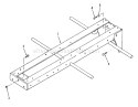Frame Diagram and Parts List for R1-18OE02 1990 Toro Lawn Tractor