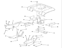Page AA Diagram and Parts List for R1-18OE02 1990 Toro Lawn Tractor