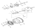 Crankshaft, Camshaft, Flywheel Diagram and Parts List for R1-18OE02 1990 Toro Lawn Tractor