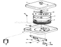 Air Cleaner Diagram and Parts List for R1-20OE02 2000001-2999999 - 1992 Toro Lawn Tractor