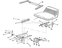Seat Diagram and Parts List for R1-20OE02 2000001-2999999 - 1992 Toro Lawn Tractor