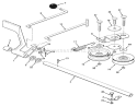 Brake & Idler Assembly (212-H) Diagram and Parts List for R2-12OE02 2000001-2999999 - 1992 Toro Lawn Tractor