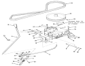 Transmission Assembly (212-5) Diagram and Parts List for R2-12OE02 2000001-2999999 - 1992 Toro Lawn Tractor