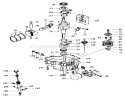 Page Q Diagram and Parts List for R2-17K502 1990 Toro Lawn Tractor