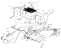 Electrical Assembly Diagram and Parts List for R3-10B404 3900001-3999999 - 1993 Toro Lawn Tractor