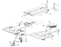 Frame Assembly Diagram and Parts List for R3-10B404 3900001-3999999 - 1993 Toro Lawn Tractor