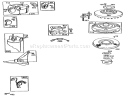 Briggs & Stratton Model 286707-0118-01 Diagram and Parts List for R3-10B404 3900001-3999999 - 1993 Toro Lawn Tractor