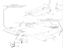 Frame Diagram and Parts List for R3-10B401 1990 Toro Lawn Tractor