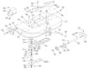 Lawn Skiff Mower Parts List Diagram and Parts List for RE-66 1966 Toro Lawn Tractor