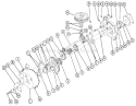 Lawn Skiff Transmission 5056 Parts List Diagram and Parts List for RE-66 1966 Toro Lawn Tractor