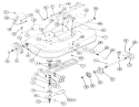 Lawn Skiff Mower Parts List Diagram and Parts List for RE-67 1967 Toro Lawn Tractor