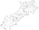Lawn Skiff Transmission 5056 Parts List Diagram and Parts List for RE-67 1967 Toro Lawn Tractor