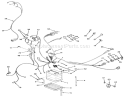 Electrical System Diagram and Parts List for S2-12B502 1000001-1999999 - 1991 Toro Lawn Tractor