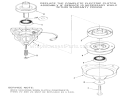 Engine Pulley And Pto Clutch Diagram and Parts List for S2-12K501 1989 Toro Lawn Tractor