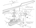Hydrostatic Transaxle Diagram and Parts List for S2-12K501 1989 Toro Lawn Tractor