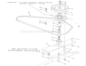 30" Mower Deck Spindle Diagram and Parts List for S2-12K501 1989 Toro Lawn Tractor