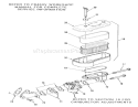 Air Filter & Carburetor Diagram and Parts List for S2-12K501 1989 Toro Lawn Tractor