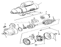 Starter-616-Z Diagram and Parts List for Y1-16OE02 1990 Toro Lawn Tractor