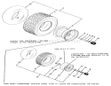 Wheels And Tires Diagram and Parts List for Y1-12OE01 1990 Toro Lawn Tractor