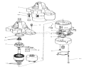 Starter Assembly Diagram and Parts List for Y1-16OEE4 2000001-2999999 - 1992 Toro Lawn Tractor