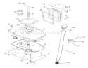 Oil Base And Fill Tube-616-Z, 620-Z Diagram and Parts List for Y1-12OE02 1000001-1999999 - 1991 Toro Lawn Tractor