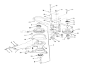 Pto Electric Clutch And Drive Diagram and Parts List for Y1-12OE02 1000001-1999999 - 1991 Toro Lawn Tractor